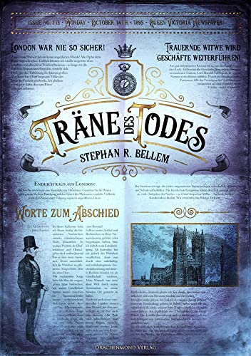 Träne des Todes: Atmosphärischer Mystery-Krimi im viktorianischen London (Lewis van Allington und der Orden der sehenden Rose) von Drachenmond-Verlag