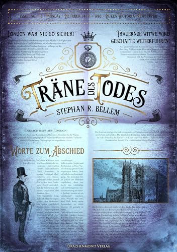Träne des Todes: Atmosphärischer Mystery-Krimi im viktorianischen London (Die Fälle des Lewis van Allington)
