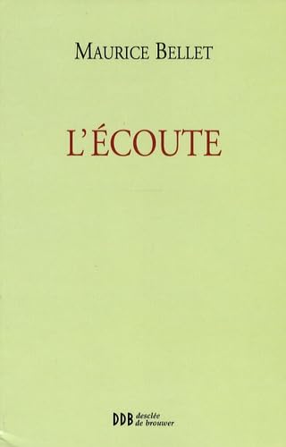 L'écoute von Desclée De Brouwer