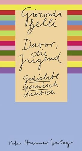 Davor, die Jugend: Gedichte. Span.-Dtsch