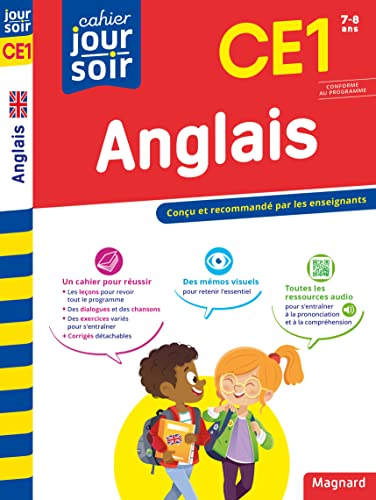 Anglais CE1 - Cahier Jour Soir: Conçu et recommandé par les enseignants