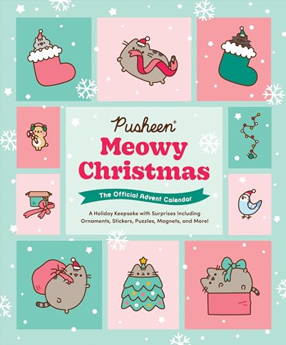 Pusheen Meowy Christmas: The Official Advent Calendar: A Holiday Keepsake with Surprises Including Ornaments, Stickers, Puzzles, Magnets, and More! Pusheen Meowy Christmas: The Official Advent Calendar: A Holiday Keepsake with Surprises Including Ornaments, Stickers, Puzzles, Magnets, and More!
