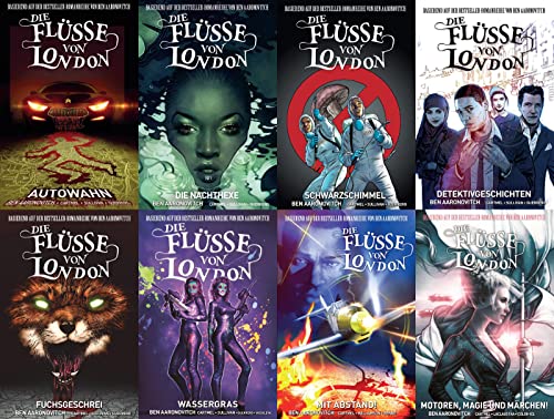 Die Flüsse von London - Graphic Novels 1-8 plus 1 exklusives Postkartenset