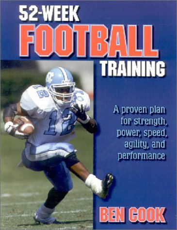 52-Week Football Training von Human Kinetics Pub Inc