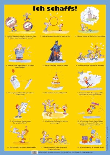 "Ich schaff's"-15-Schritte-Poster (Systemische Pädagogik) "Ich schaff's"-15-Schritte-Poster (Systemische Pädagogik)
