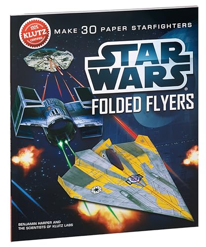 Klutz Star Wars Folded Flyers: Make 30 Paper Starfighters Craft Kit