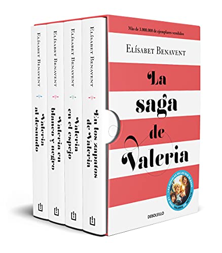 La saga de Valeria (edición estuche): En los zapatos de Valeria | Valeria en el espejo | Valeria en blanco y negro | Valeria al desnudo (Best Seller)