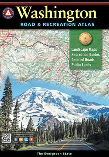 Benchmark Washington Road & Recreation Atlas, 9th Edition: The Evergreen State