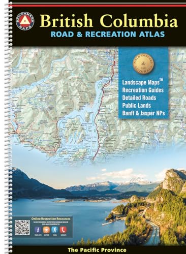 British Columbia Road & Recreation Atlas von Benchmark Maps