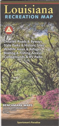 LOUISIANA RECREATION MAP LOUISIANA RECREATION MAP von Benchmark Maps