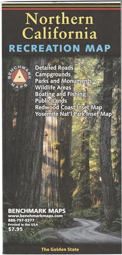 Northern California Recreation Map