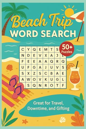 Beach Trip Word Search: Easy-to-Read Puzzles Featuring Summer, Surf, and Seaside Fun Beach Trip Word Search: Easy-to-Read Puzzles Featuring Summer, Surf, and Seaside Fun von Independently published