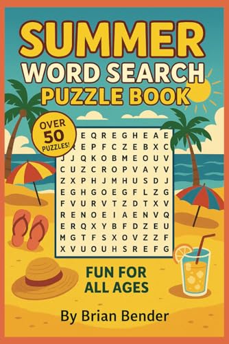 Summer Word Search Puzzle Book: Easy-to-Read Puzzles Celebrating Sunshine, Vacations, and Fun in the Sun von Independently published