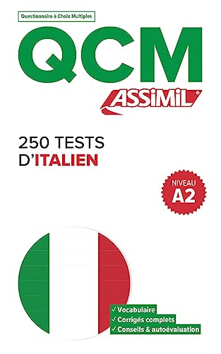 QCM 250 Tests D'Italien, niveau A2 von Assimil