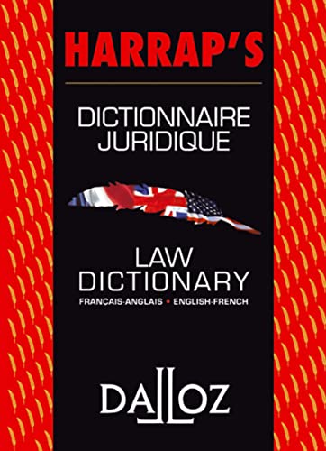 Dictionnaire juridique français-anglais / anglais-français : Law Dictionary French-English/English-French: Law Dictionary French-english/English-french Harrap's - Dalloz von DALLOZ