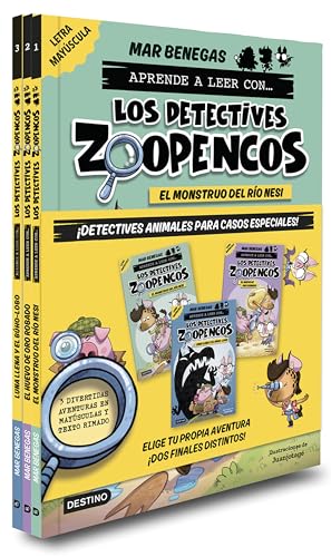 Pack Aprende a leer con...Los Detectives Zoopencos 1-3. Elige tu historia von Destino Infantil & Juvenil