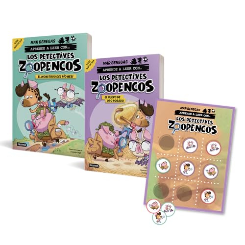 Pack Zoopencos Tres en Raya 2024 (Aprende a leer con... ¡Los Detectives Zoopencos!) von Destino Infantil & Juvenil