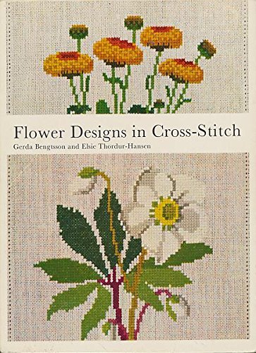 Flower Design in Cross Stitch