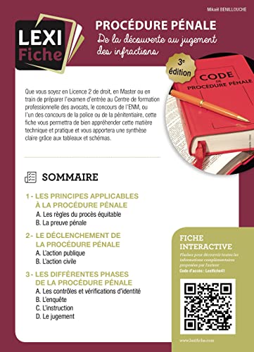 Procédure pénale: De la découverte au jugement des infractions von ENRICK
