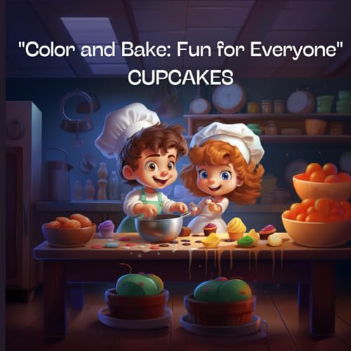 Color and Bake: Fun for Everyone.Cupcakes: Coloring book for kids. 2-12 years old von Independently published