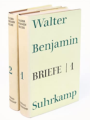 Briefe, 2 Bde.: Hrsg. u. Anm. v. Gershom Scholem u. Theodor W. Adorno Briefe, 2 Bde.: Hrsg. u. Anm. v. Gershom Scholem u. Theodor W. Adorno