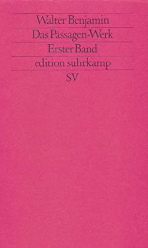 Das Passagen - Werk, 2 Bde. von Suhrkamp Verlag AG