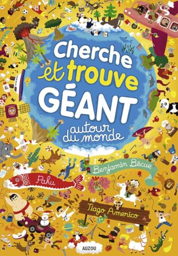 CHERCHE ET TROUVE GEANT - AUTOUR DU MONDE