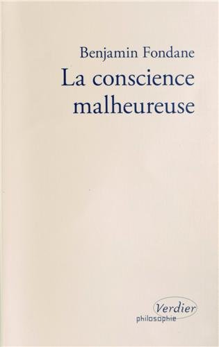 La conscience malheureuse von Coédition Non Lieu