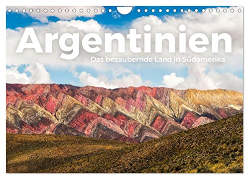Argentinien - Das bezaubernde Land in Südamerika. (Wandkalender 2024 DIN A4 quer), CALVENDO Monatskalender von CALVENDO