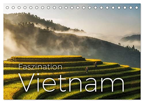 Faszination Vietnam (Tischkalender 2024 DIN A5 quer), CALVENDO Monatskalender