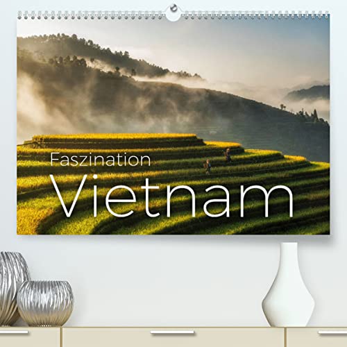 Faszination Vietnam (hochwertiger Premium Wandkalender 2024 DIN A2 quer), Kunstdruck in Hochglanz
