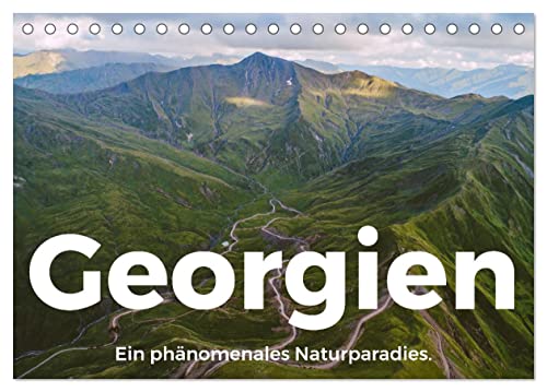 Georgien - Ein phänomenales Naturparadies. (Tischkalender 2024 DIN A5 quer), CALVENDO Monatskalender von CALVENDO