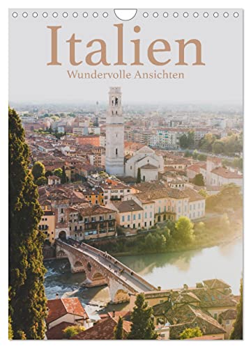 Italien - Wundervolle Ansichten (Wandkalender 2024 DIN A4 hoch), CALVENDO Monatskalender