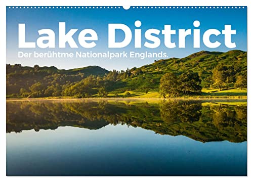 Lake District - Der berühmte Nationalpark Englands. (Wandkalender 2024 DIN A2 quer), CALVENDO Monatskalender