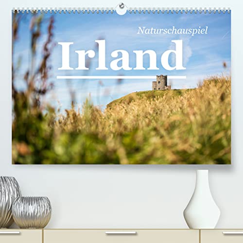 Naturschauspiel Irland (hochwertiger Premium Wandkalender 2024 DIN A2 quer), Kunstdruck in Hochglanz
