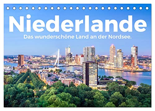 Niederlande - Das wunderschöne Land an der Nordsee. (Tischkalender 2024 DIN A5 quer), CALVENDO Monatskalender von CALVENDO
