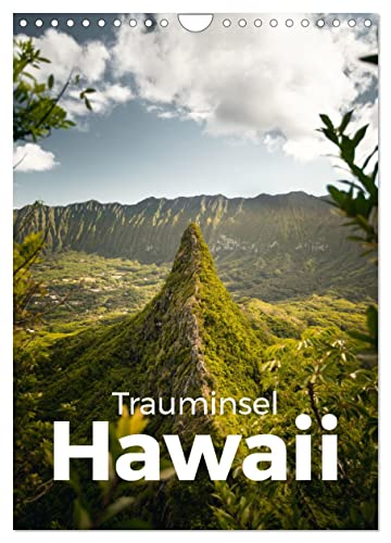 Trauminsel Hawaii (Wandkalender 2024 DIN A4 hoch), CALVENDO Monatskalender
