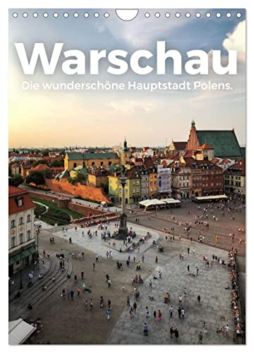 Warschau - Die wunderschöne Hauptstadt Polens. (Wandkalender 2024 DIN A4 hoch), CALVENDO Monatskalender