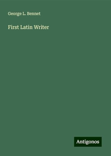 First Latin Writer