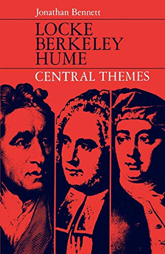 Locke, Berkeley, Hume: Central Themes