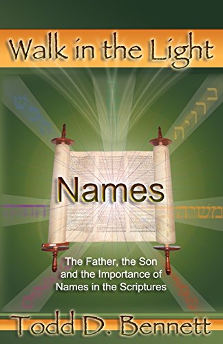 Names: The Father, the Son and the Importance of Names in the Scriptures (Walk in the Light, Band 2)