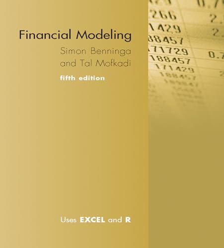 Financial Modeling, fifth edition