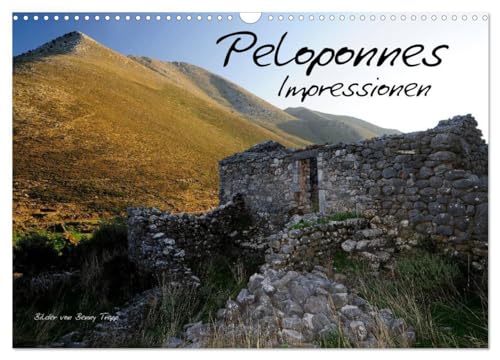 Peloponnes Impressionen / 2024 (Wandkalender 2024 DIN A3 quer), CALVENDO Monatskalender: Bildern von Natur und Landschaft des Peloponnes von CALVENDO