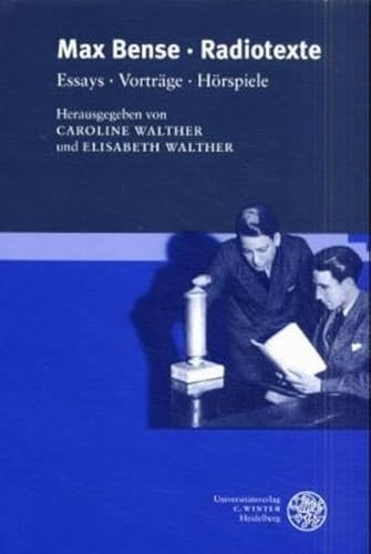Radiotexte: Essays, Vorträge, Hörspiele (Reihe Siegen / Editionen)