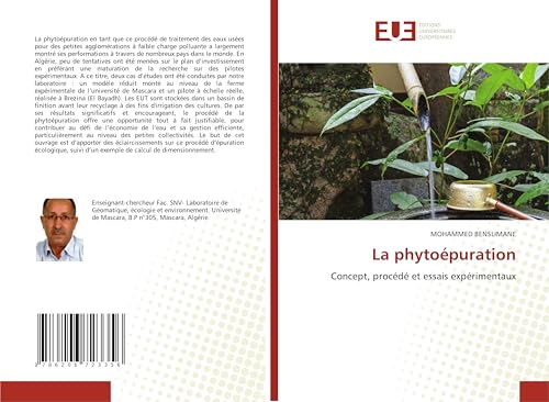 La phytoépuration: Concept, procédé et essais expérimentaux von Éditions universitaires européennes