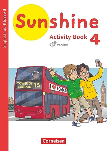Sunshine - Englisch ab Klasse 3 - Allgemeine Ausgabe 2020 - 4. Schuljahr: Activity Book von Cornelsen Verlag GmbH