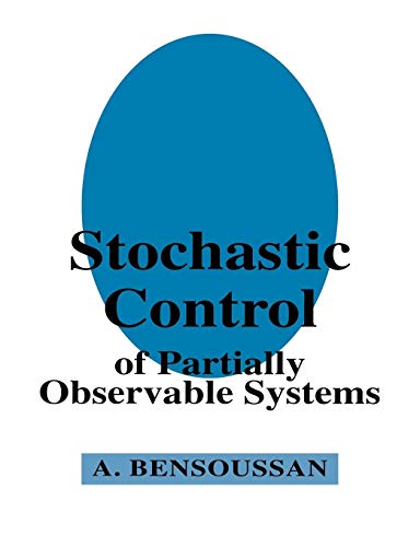Stochastic Control Partially Observ