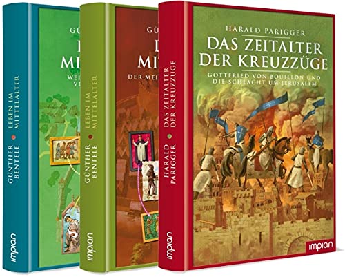 Das Mittelalter im Paket: Leben im Mittelalter - Weise Mönche und ein verkauftes Wunder | Leben im Mittelalter - Der Meister und der Aufstand der Zünfte | Das Zeitalter der Kreuzzüge