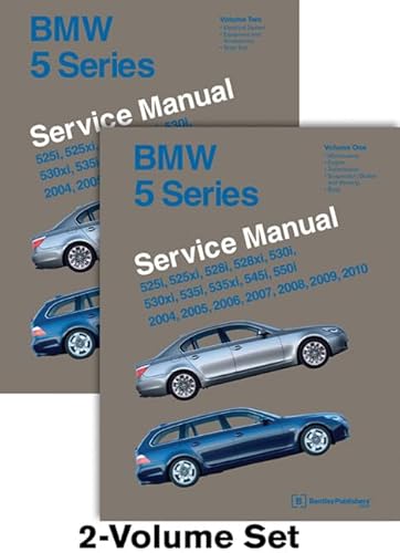 BMW 5 Series (E60, E61) Service Manual: 2004, 2005, 2006, 2007, 2008, 2009, 2010: 525i, 525xi, 528i, 528xi, 530i, 530xi, 535i, 535xi, 545i, 550i