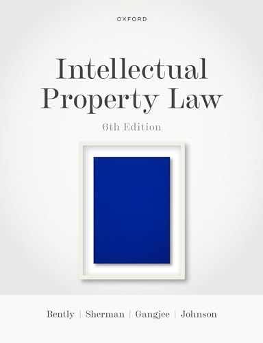 Intellectual Property Law von Oxford University Press